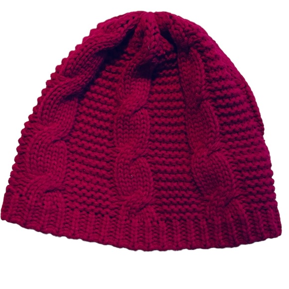 Bula knit beanie - Raspberry pink - Picture 1 of 3